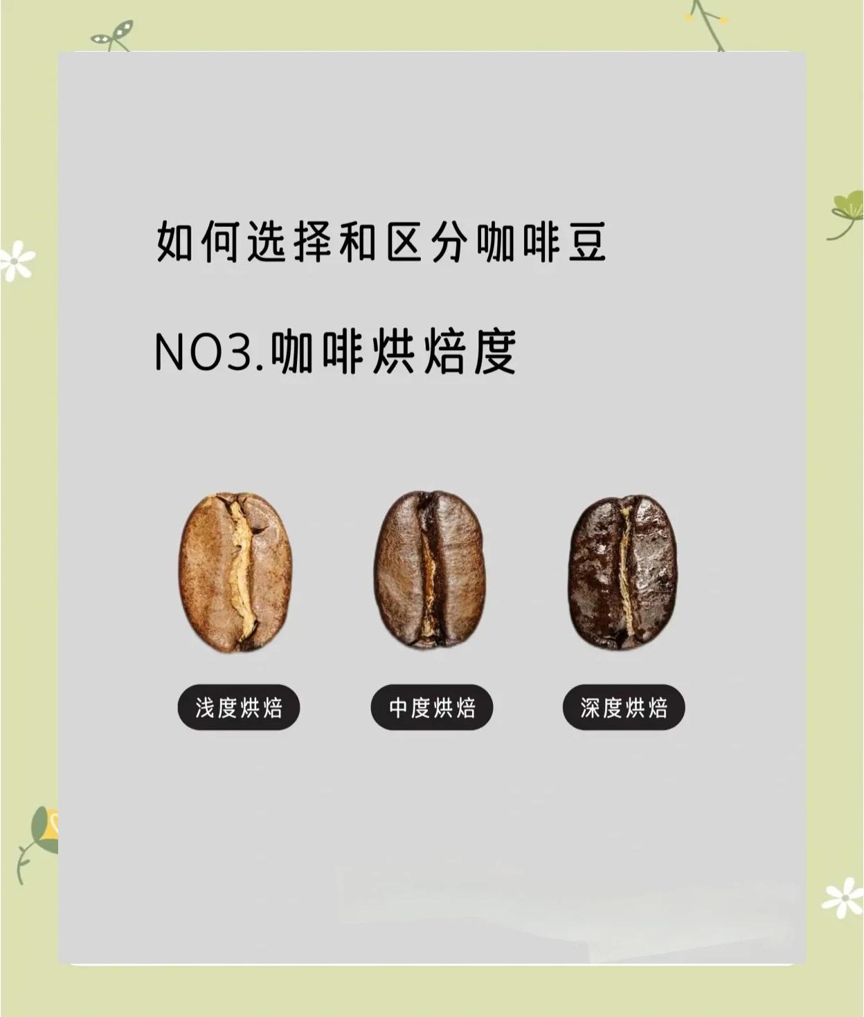 咖啡豆烘焙程度與風(fēng)味全解析